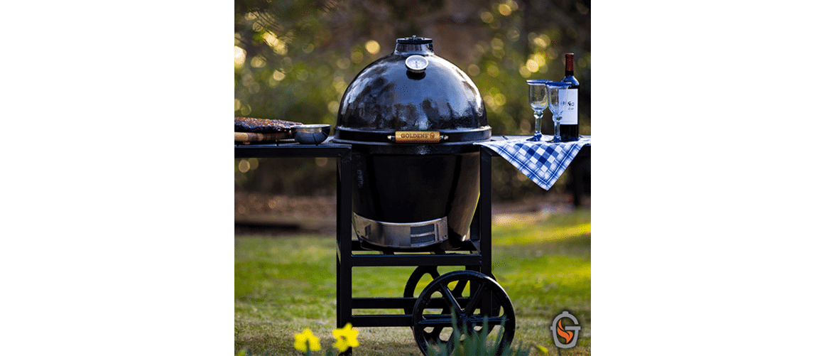 Kamado Grills, Goldens' Cast Iron, Top Quality