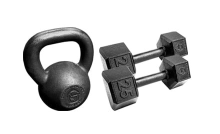 Kettlebells & Dumbbells