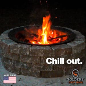 Goldens' Cast Iron Fire Pits