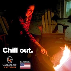 Goldens' Cast Iron Fire Pits