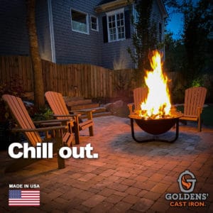 Goldens' Cast Iron Fire Pits