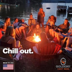 Goldens' Cast Iron Fire Pits