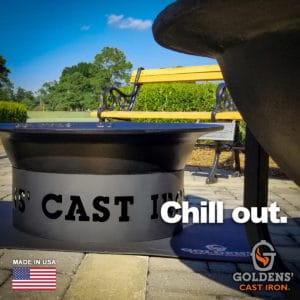 Goldens' Cast Iron Fire Pits