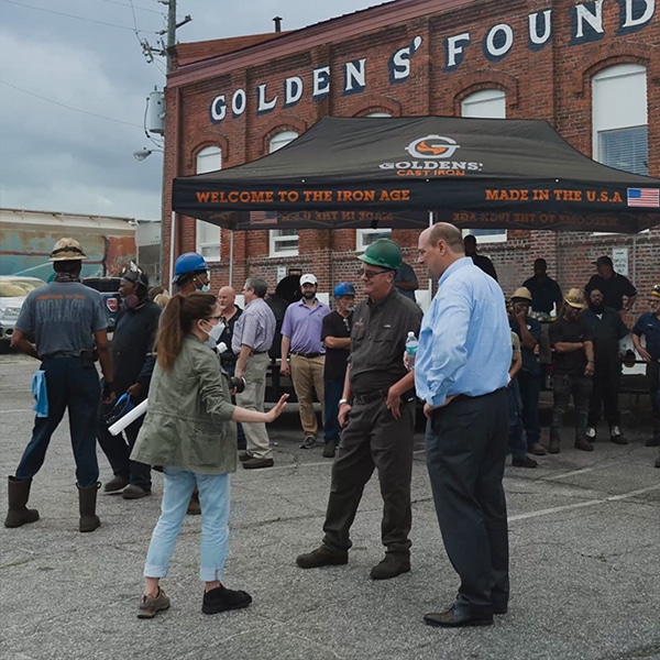 ABC News Made in America - Goldens' Cast Iron