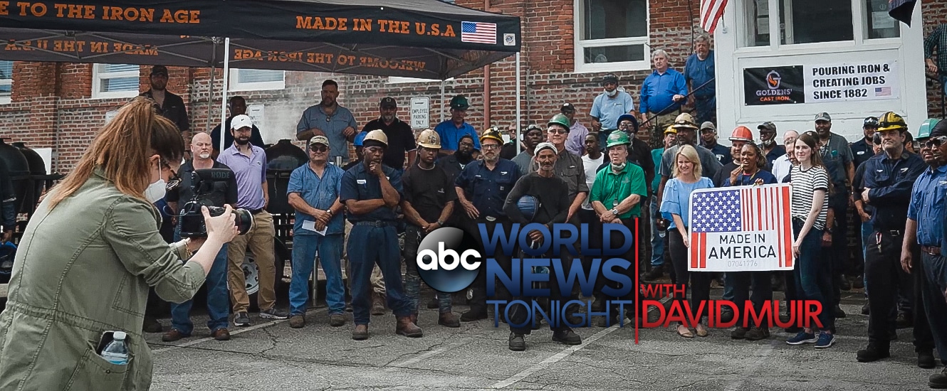 ABC News Made in America - Goldens' Cast Iron