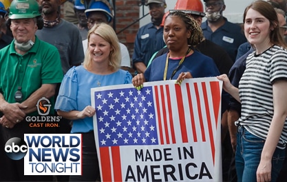 ABC Made in America - Goldens' Cast Iron