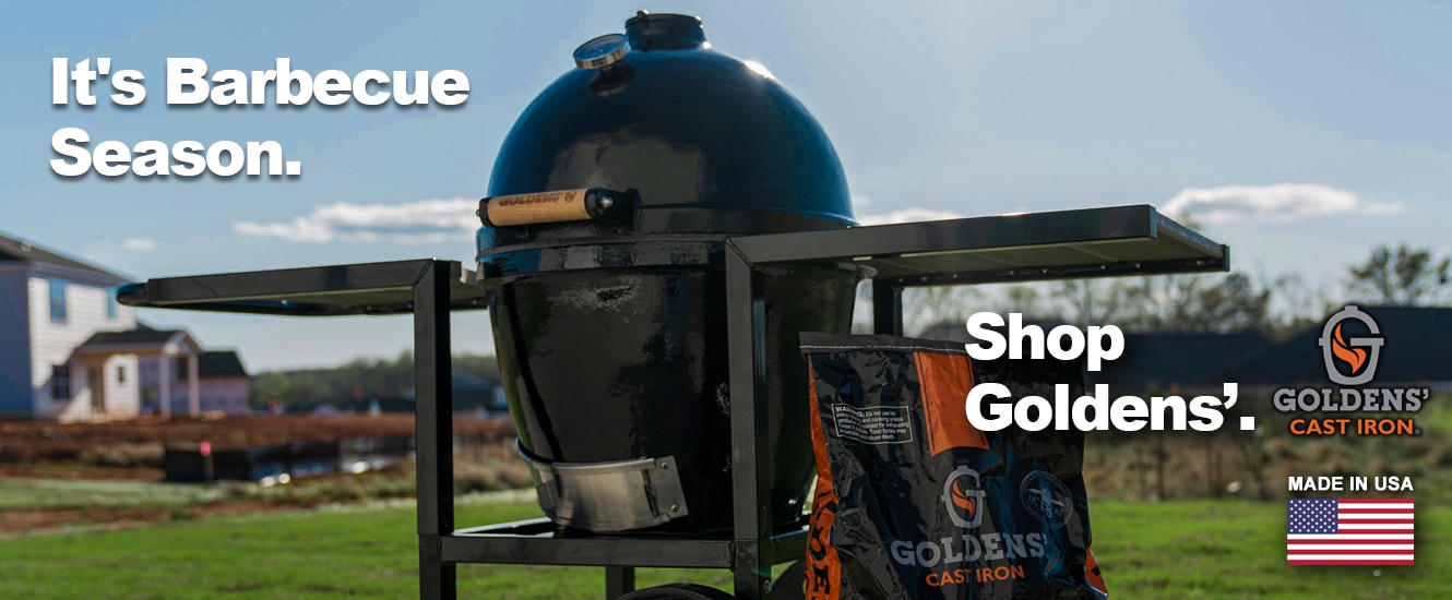 Grill out with Friends - Goldens' Cast Iron Kamado Grills