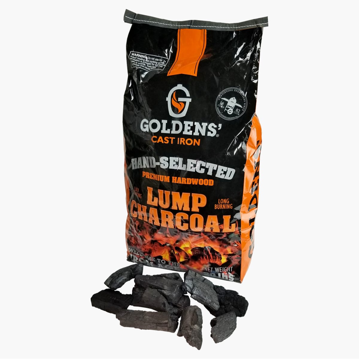 Goldens' Cast Iron Premium Lump Charcoal