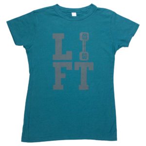 Ladies LIFT Tee Teal