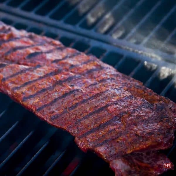 Flat Iron Steak Goldens' Cast Iron Kamado Heath Riles