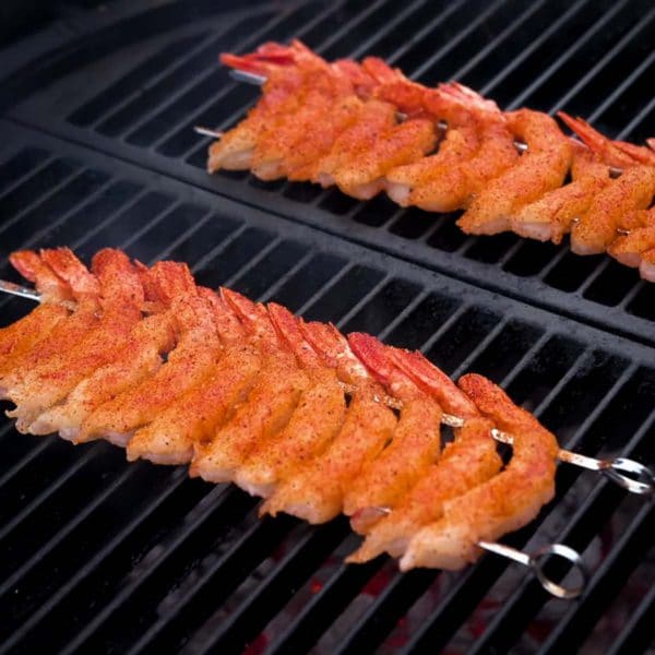 Royal Red Shrimp | Goldens’ Cast Iron Kamado | Heath Riles