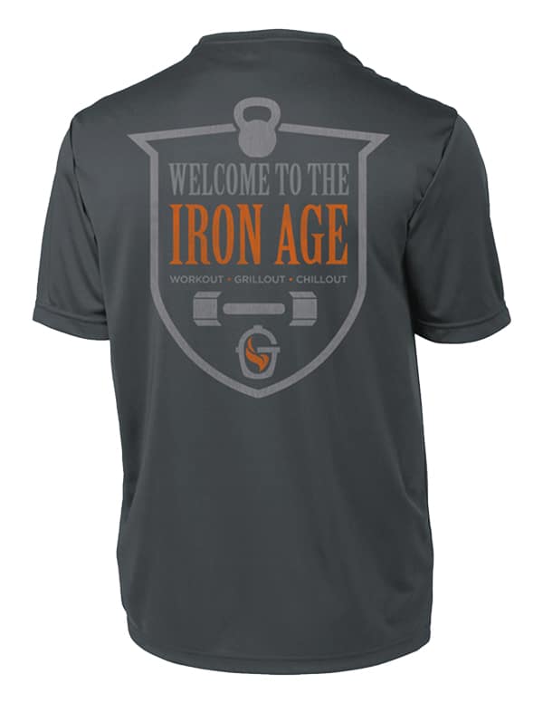 Goldens' Cast Iron Men’s Iron Age Badge Tee