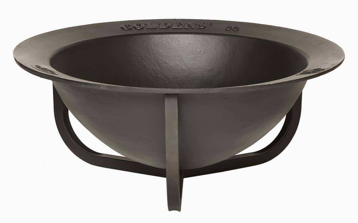 Goldens' Cast Iron 30 Gallon Fire Pit