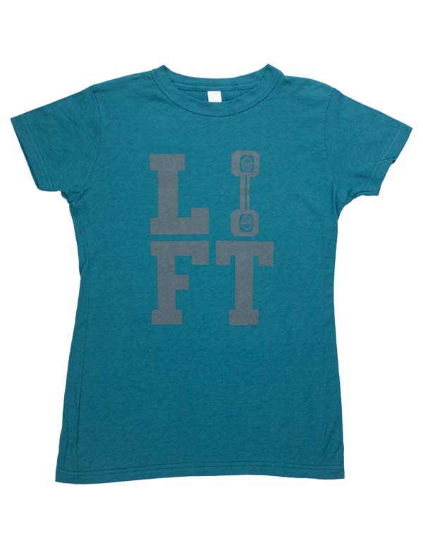 Ladies Lift Tee Teal