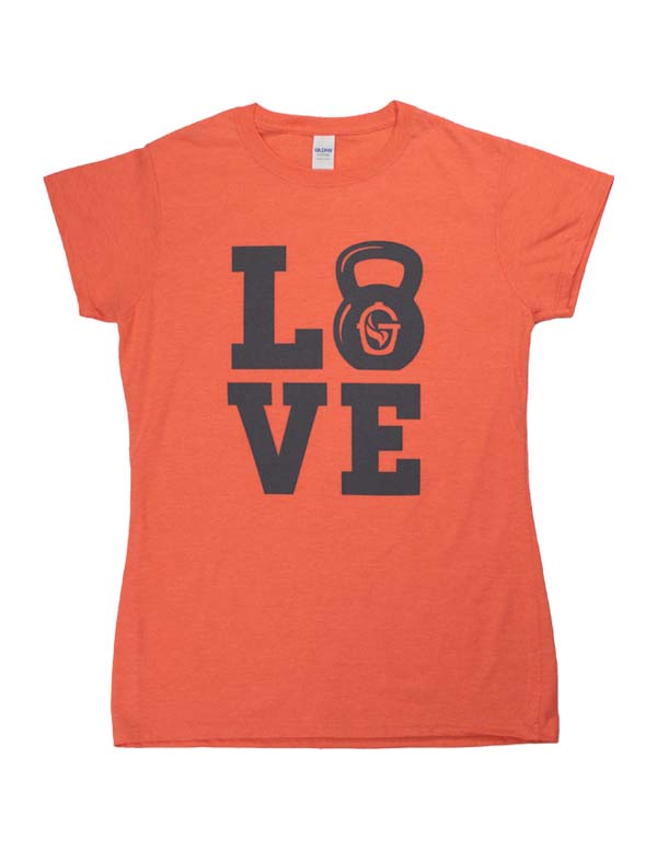 Ladies Love Tee Coral