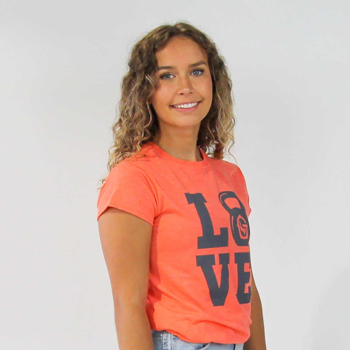Ladies Love Tee Coral