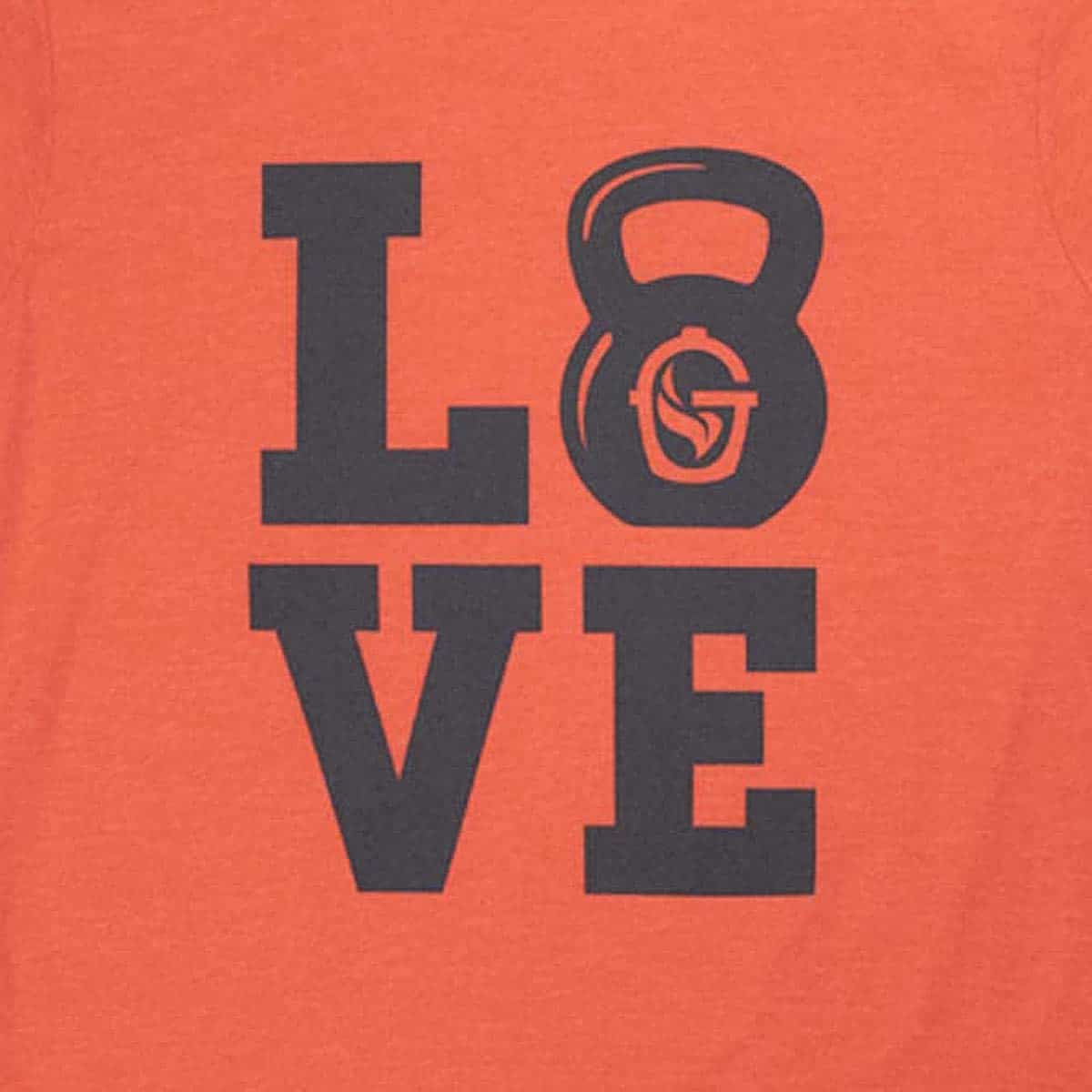 Ladies Love Tee Coral