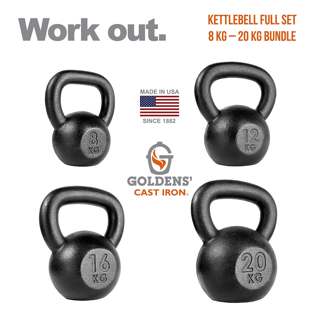 Kettlebell Heavy Set Bundle