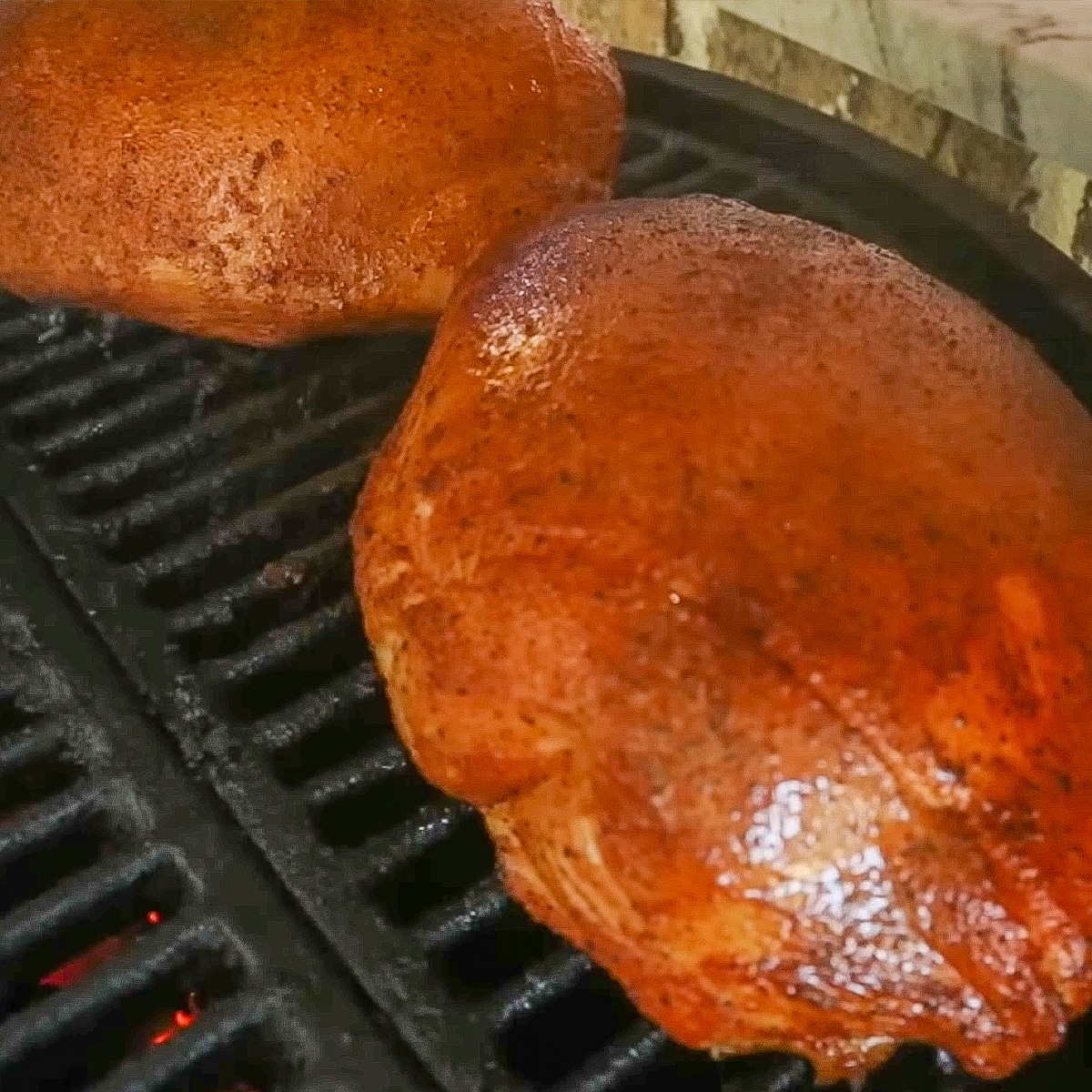 Smoked Turkey Breasts on the @Goldens' Cast Iron | Heath Riles