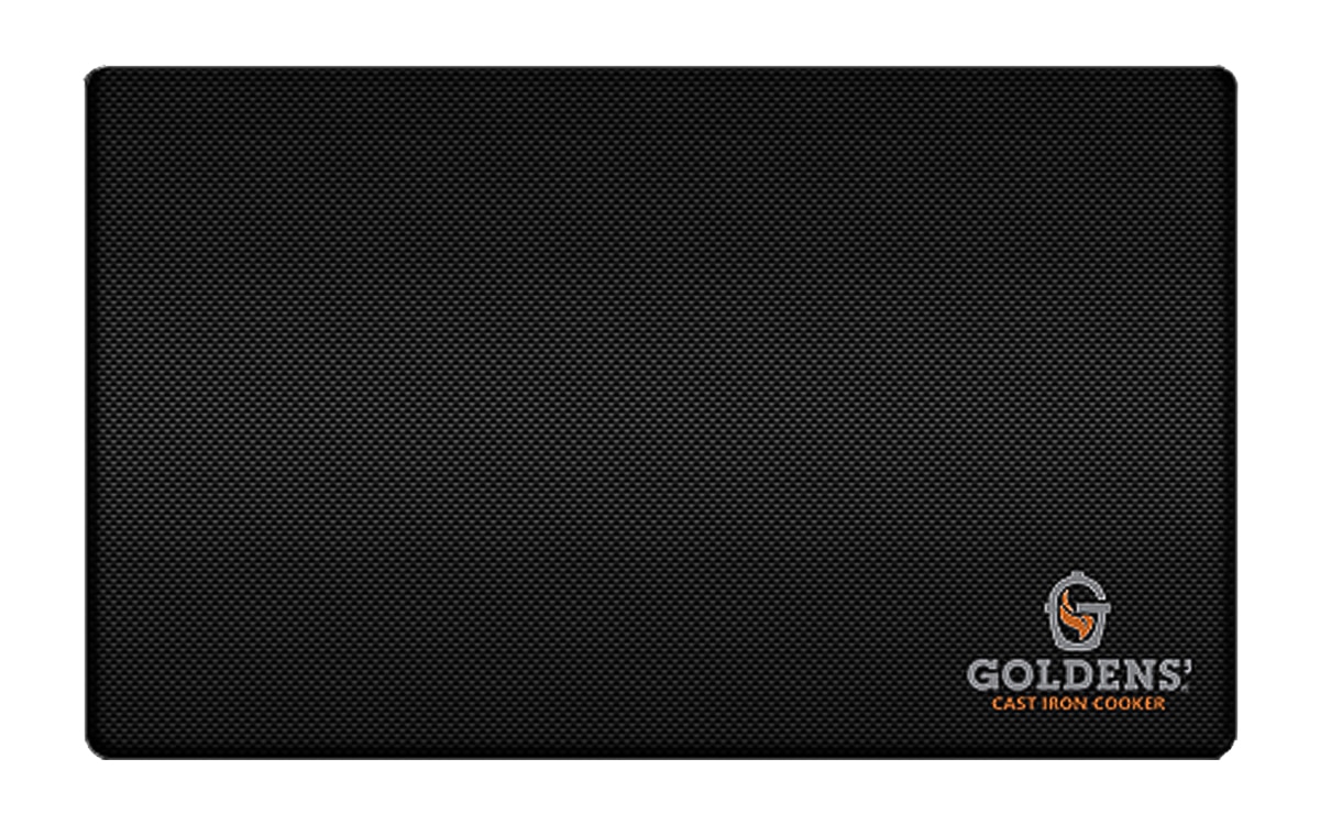Goldens’ Cast Iron Cooker Grill Mat (42″ x 30″)