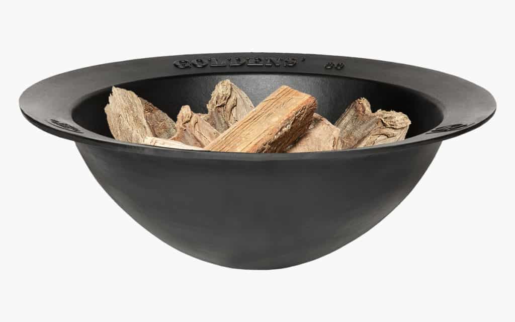 Goldens' Cast Iron 30 Gallon Syrup Kettle Fire Pit