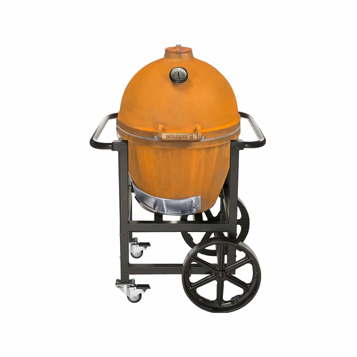 Rustic Cooker w/Handle Cart