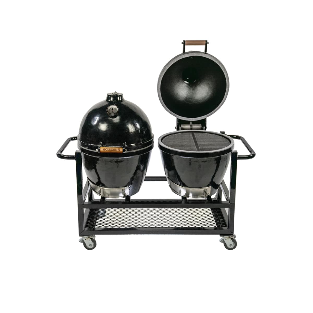 Double (20.5″) Cookers w/Handle Cart