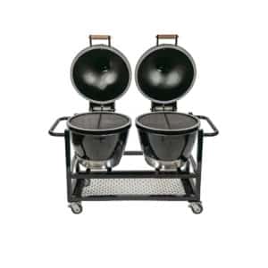 Double (20.5″) Cookers w/Handle Cart