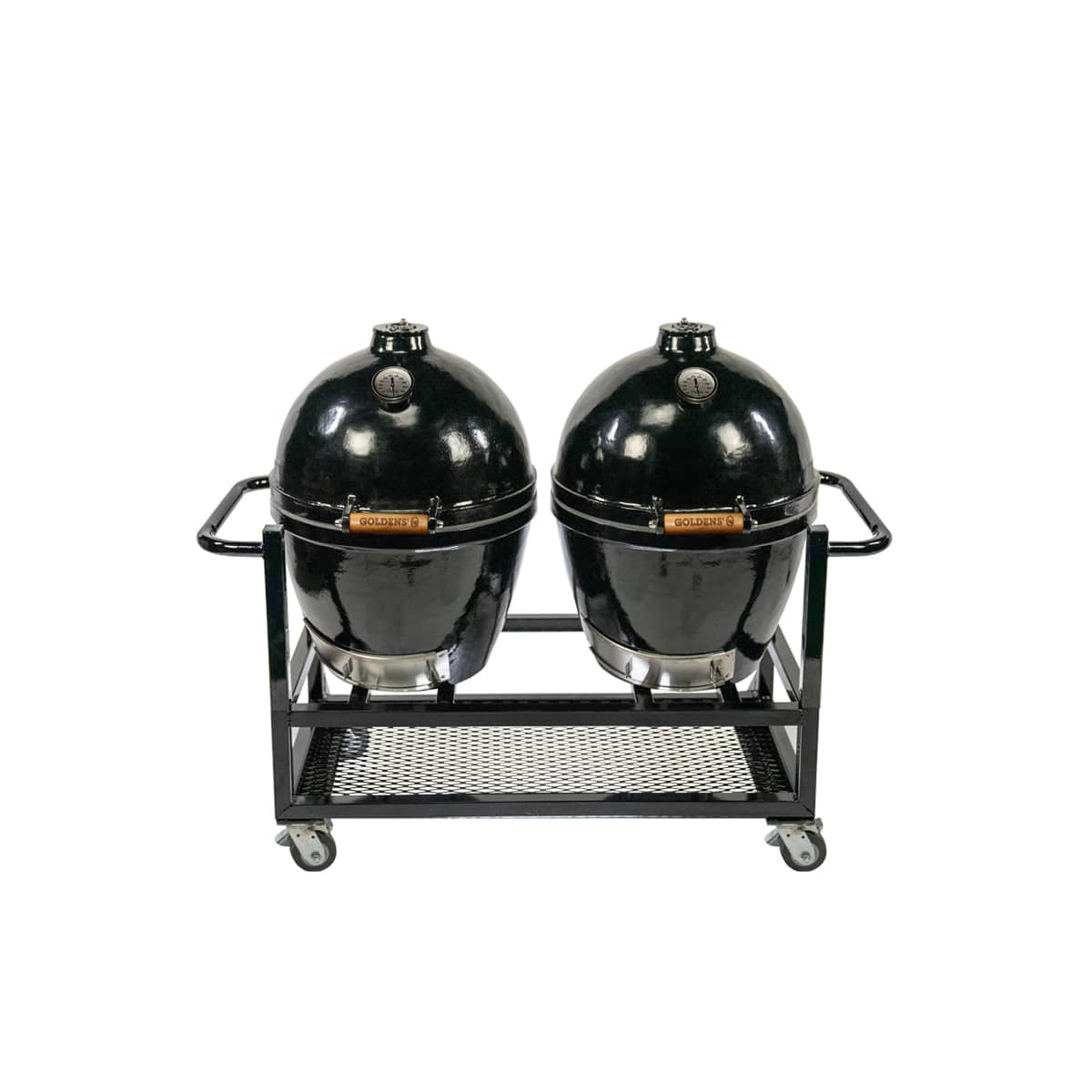 Double (20.5″) Cookers w/Handle Cart