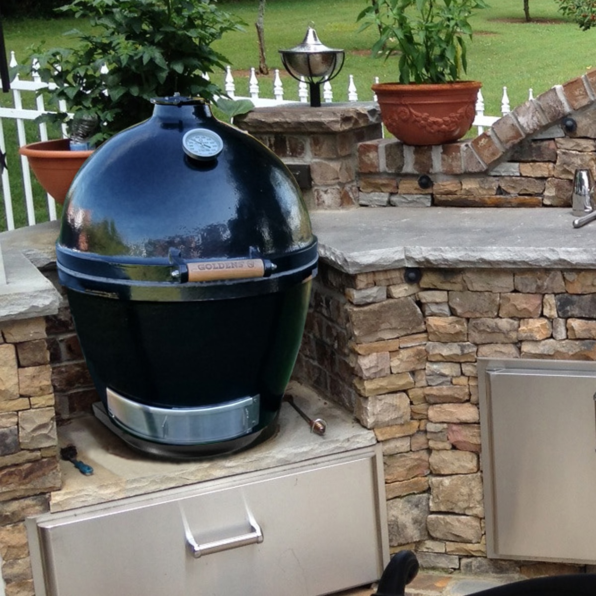Goldens' Cast Iron Cooker (20.5") - No Cart