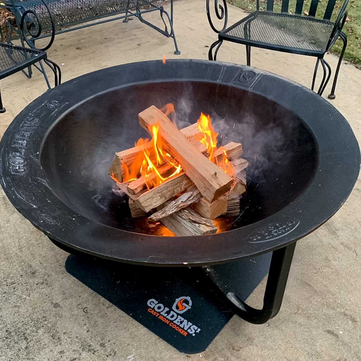 Small Cooker Mat (30" x 30")