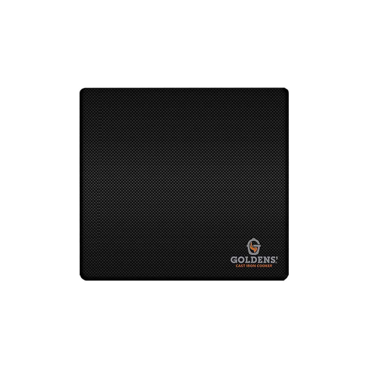 Small Rubber Grill Mat (30" x 30") Kamado Fire Pit Accessories