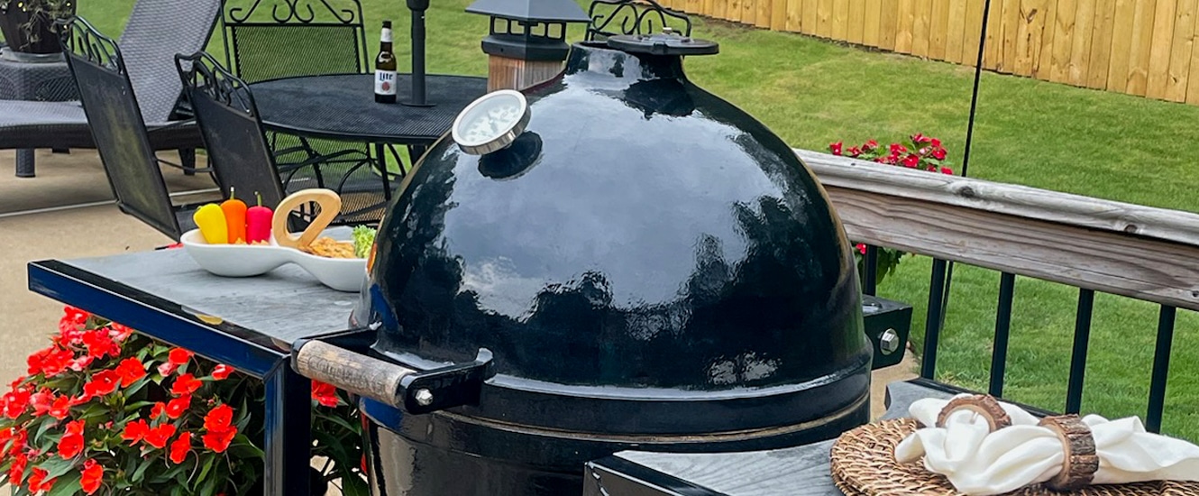 Kamado Grills, Goldens' Cast Iron, Top Quality